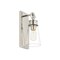 Z-Lite Wentworth 1 Light Wall Sconce, Polished Nickel & Clear 2300-1SS-PN - alternate 4